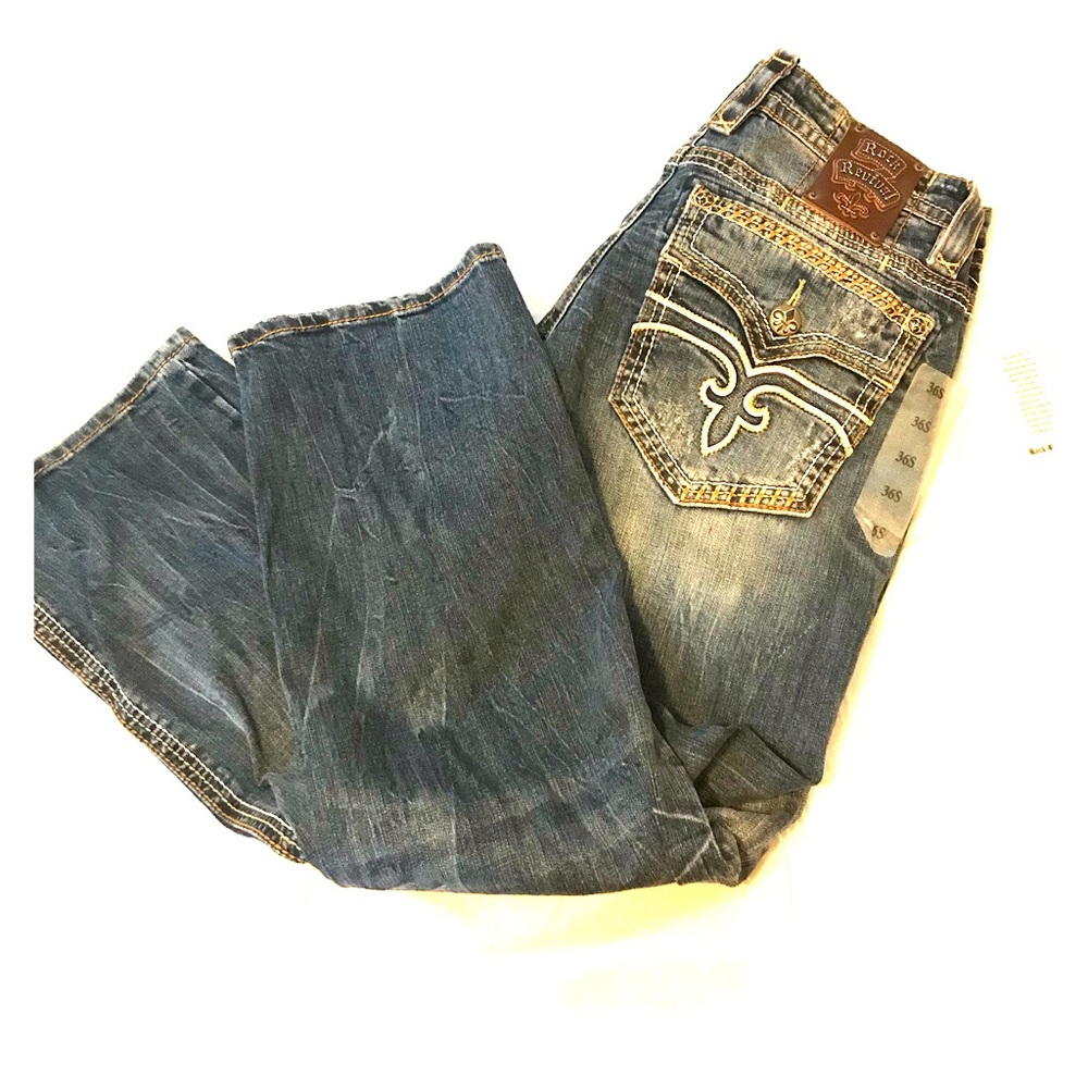 🎉 Brand new men’s Rock Revival Jeans!!